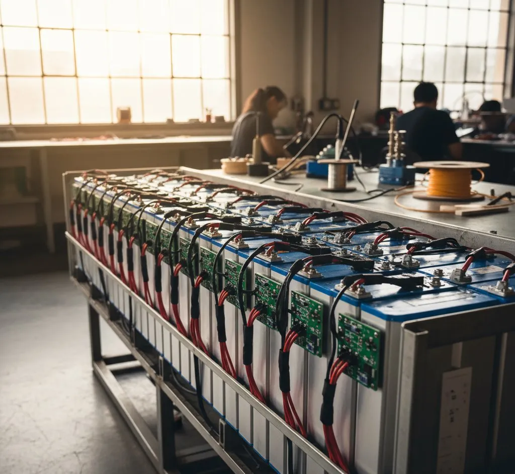 Fogstar Drift LiFePO4 battery module in a server rack