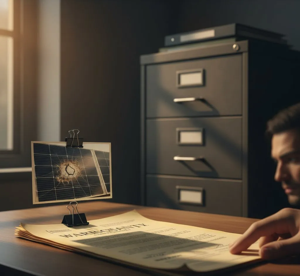 Solar panels installed on a UK residential rooftop